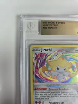 Pokemon TCG Jirachi Vivid Voltage 119/185 Holo Amazing Rare Graded BGS 9.5 - Image 4