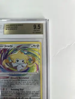 Pokemon TCG Jirachi Vivid Voltage 119/185 Holo Amazing Rare Graded BGS 9.5 - Image 5