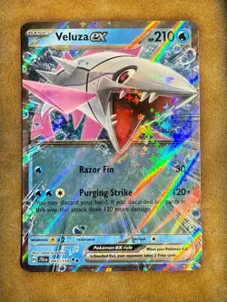 Pokemon Veluza EX 043/159 Journey Together Ultra Rare Holo NM - Image 1