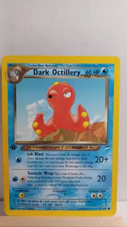 Dark Octillery 1st Edition [HP] - Pokemon TCG Neo Destiny 62/105 [Common] - Image 1