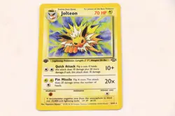 Pokemon TCG 1st Edition Holo Jolteon - Jungle Set LP/MP - Image 1