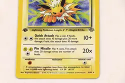 Pokemon TCG 1st Edition Holo Jolteon - Jungle Set LP/MP - Image 3
