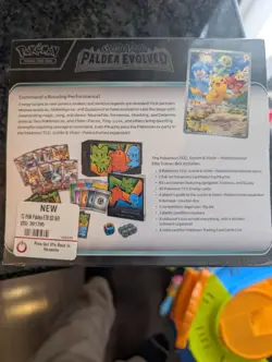 Pokemon TCG Scarlet & Violet Paldea Evolved Sealed Elite Trainer Box ripped seal - Image 3