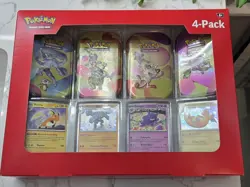 Pokemon TCG Scarlet & Violet 151 Mini Tins 4 Pack Sams Club. Brand New Sealed - Image 1