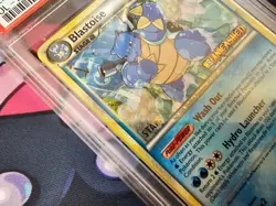 Blastoise - 2010 Pokemon HG & SS Unleashed Prerelease STAFF PROMO #13 - PSA 9 - Image 5