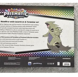Pokemon Prismatic Evolutions Lucario ex & Tyranitar ex Premium Collection Box - Image 5