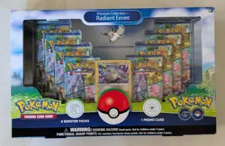 5x Pokemon GO Radiant Eevee Premium Collection Box Brand New in Box NIB Sealed - Image 1