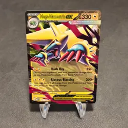 Mega Manectric ex - Double Rare ME01: Mega Evolution 050/132 NM POKEMON TCG - Image 1