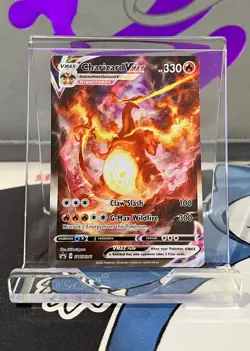 Pokemon TCG Charizard VMAX SWSH261 Black Star Promo Holo - Image 1