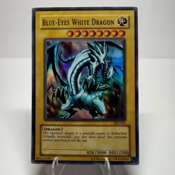 Yu-Gi-Oh TCG Blue-Eyes White Dragon SKE-001 Super Rare Unlimited MP - Image 2