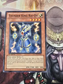 2X Yu-Gi-Oh! - Thunder King Rai-Oh - LCGX-EN203 - 1st Edition - LP - Image 3