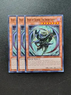 Yu-Gi-Oh - Beast Of Talwar The Sword Summit 3X - Full Playset - Image 1