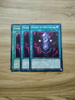 Yu-Gi-Oh! - Sword Of Deep-seated 3X - Full Playset - Image 1