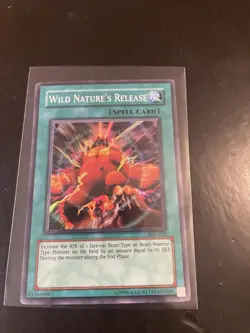 Yu-Gi-Oh! TCG, Wild Nature's Release, IOC-033, Super rare, Unlimited - Image 1