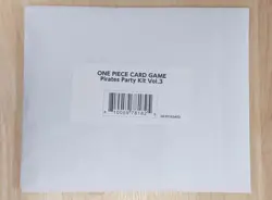 ONE PIECE CCG ~ Pirates Party Kit Vol 3 ~ Sealed PROMO Pak ENGLISH - Image 1