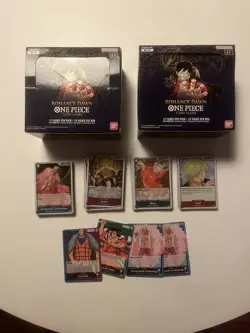 Gros lot de cartes one piece op01 romance Dawn anglaises pre errata - Image 1