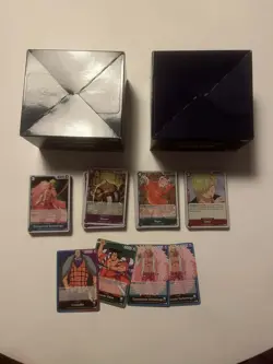Gros lot de cartes one piece op01 romance Dawn anglaises pre errata - Image 2