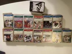 Gros lot de cartes one piece op01 romance Dawn anglaises pre errata - Image 5