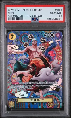 PSA 10 - Enel - OP05 100 AA SP - Japanese - One Piece - Awakening of the New Era - Image 1