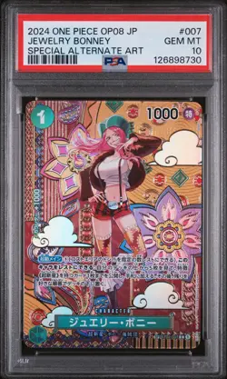 PSA 10 - Jewelry Bonney - ST02 007 SP OP08 - Japanese One Piece Card Two Legends - Image 1
