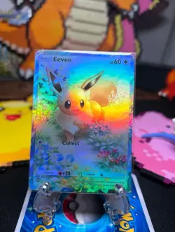 Pokemon TCG Pocket | Eevee Illustration Rare *Custom Card* - Image 1