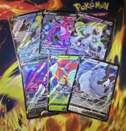 Pokemon V (Lot of 6) Holo Sword & Shield Promo Pokemon Cards NM 🔥🔥 - Image 1