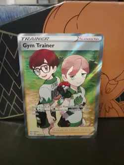 Gym Trainer 068/072 Shining Fates NM Full Art Ultra Rare Pokemon Card - Image 1