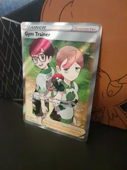 Gym Trainer 068/072 Shining Fates NM Full Art Ultra Rare Pokemon Card - Image 2