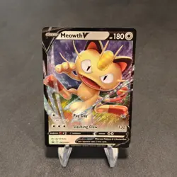 Meowth V - Promo SWSH: Sword & Shield Promo Cards SWSH004 NM POKEMON TCG - Image 1