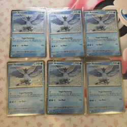 Articuno Holo Promo Stamped Snowflake Holiday Calendar Card 032/159 LOT OF 20!!! - Image 2