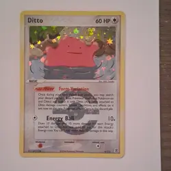 Pokemon Ditto 4/112 EX FireRed & LeafGreen Holo Rare 60HP English 2004 TCG Card - Image 1