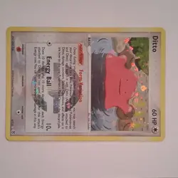 Pokemon Ditto 4/112 EX FireRed & LeafGreen Holo Rare 60HP English 2004 TCG Card - Image 2