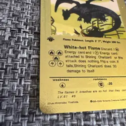 Shining Charizard 100HP Three Star ( secret) Rare Gold Foil Card - Image 3