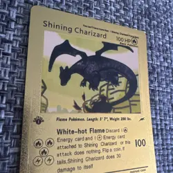 Shining Charizard 100HP Three Star ( secret) Rare Gold Foil Card - Image 5