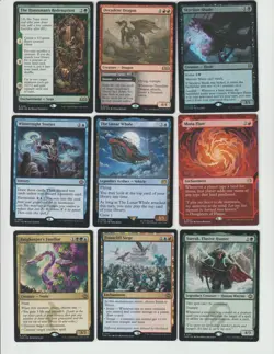 (350+) Magic The Gathering bulk card lot / Rares / Foils / Mythics / Commons - Image 3
