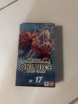 One Piece Card Game Starter Deck Blue Donquixote Doflamingo ST-17 English Sealed - Image 1