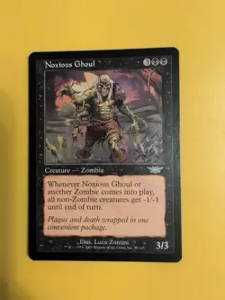Noxious Ghoul., Legions. wear to edge zombie MTG Card. - Image 1