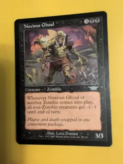 Noxious Ghoul., Legions. wear to edge zombie MTG Card. - Image 3