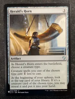 Herald's Horn - The List (Commander 2017) (MTG) - Image 1