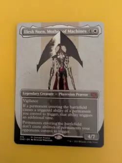 Elesh Norn. Mother of Machines i416 ONE Magic the Gathering Card. Rare NM - Image 1