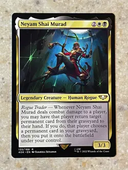 MTG NM Neyam Shai Murad [Warhammer 40K] - Image 1