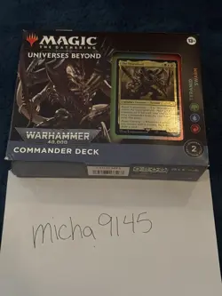MTG Warhmmer 40,000 Tyranid Swarm Commander Deck-New - Image 1