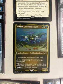 MTG- Murders at Karlov Manor Commander Deck - Deep Clue Sea Sleeved - Image 3