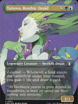 Tatyova, Benthic Druid 2023 MTG #687 Masters/Uncommon Commander Masters - Image 1