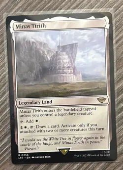 MTG Minas Tirith - 256 / English / Near Mint - Image 1