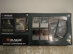 Magic the Gathering Deluxe Commander Deck Kit Riders Of Rohan Lord Of The Rings - Image 2