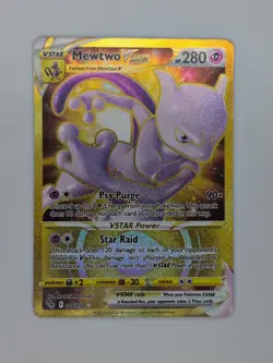 Mewtwo VSTAR (86) (Secret) 086/078 Pokemon Go Secret Rare - Near Mint - Image 1