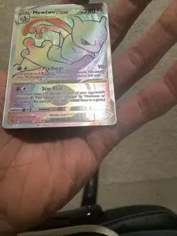 Pokemon TCG Mewtwo VSTAR Holo Ultra Rare Card Pokemon Go 079/078 Near Mint - Image 3