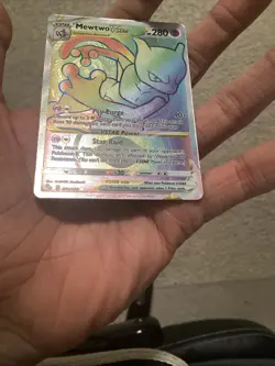 Pokemon TCG Mewtwo VSTAR Holo Ultra Rare Card Pokemon Go 079/078 Near Mint - Image 4