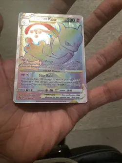 Pokemon TCG Mewtwo VSTAR Holo Ultra Rare Card Pokemon Go 079/078 Near Mint - Image 5